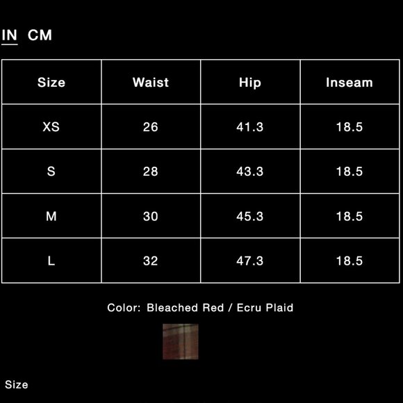 NWT R13 Overlay Deconstructed Pants Bleached Red / Ecru Plaid - Picture 16 of 16